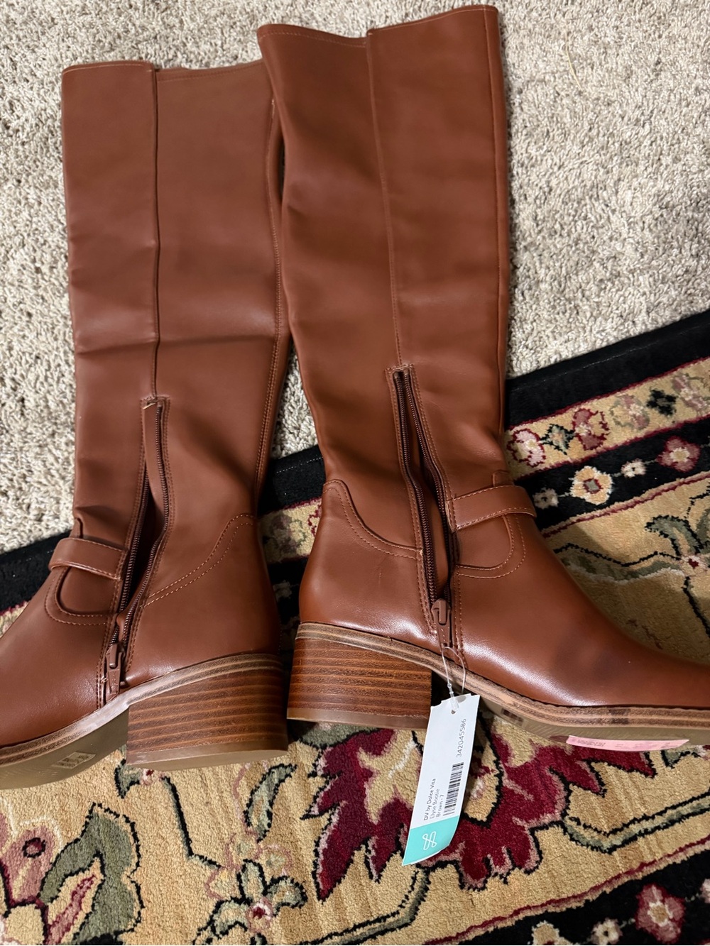 DV by Dolce Vita Tall Riding Boots in Cognac